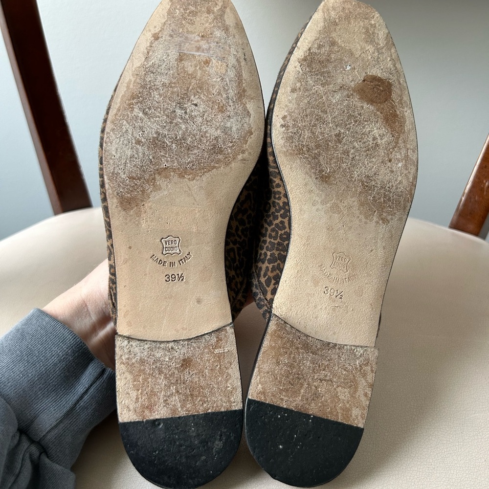 Ann Mashburn Mules / 8.5 Leopard / see description for sizing! - Picture 9 of 10